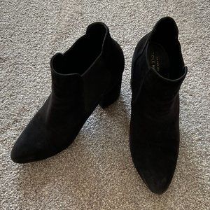 Cole Haan Whitlyn Booties - Black Suede 8.5M